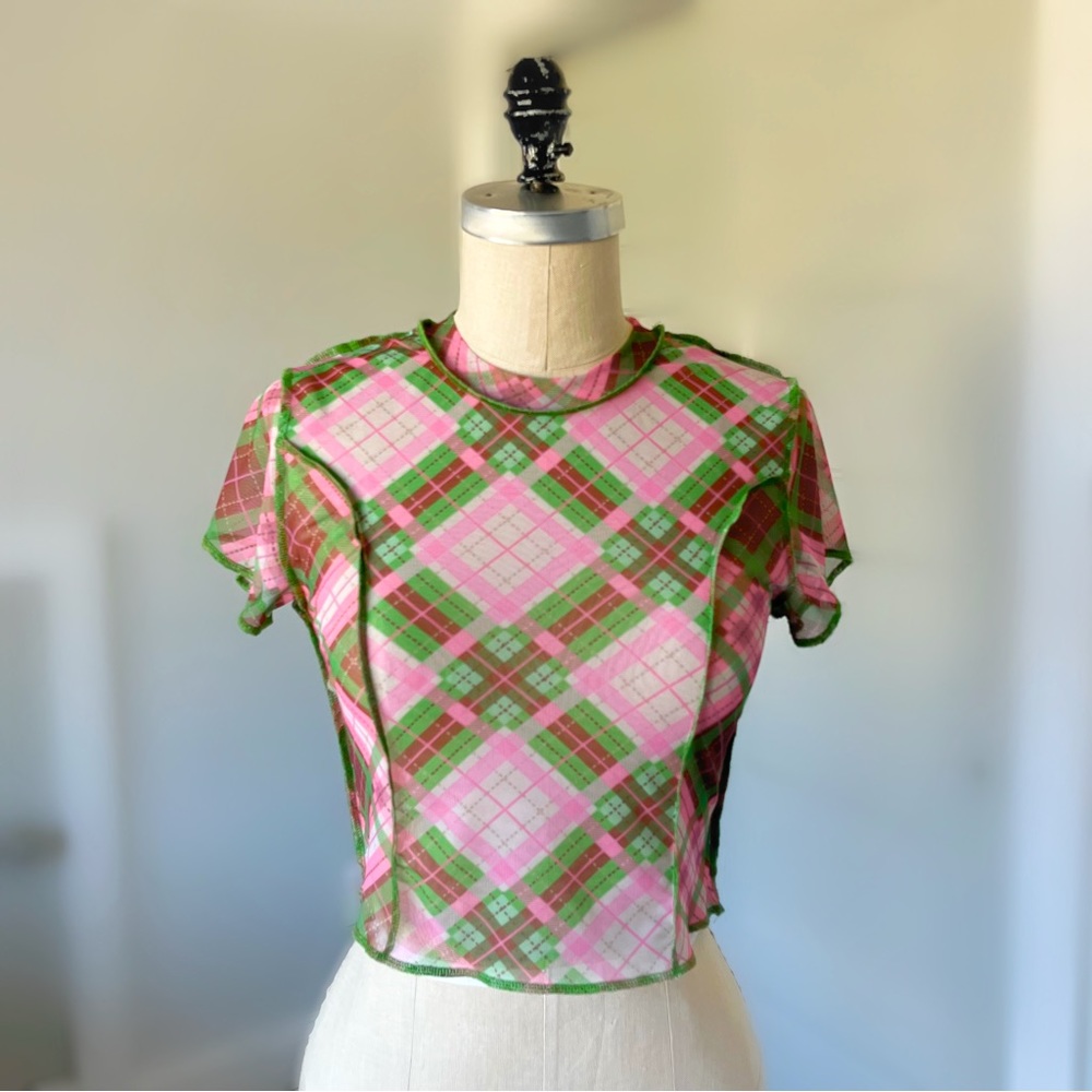 The Ragged Priest Sheer Mesh Top